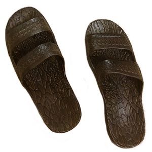 Pali Hawaii Dark Brown Jesus Sandals